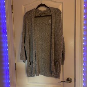 Aerie grey cardigan, size medium